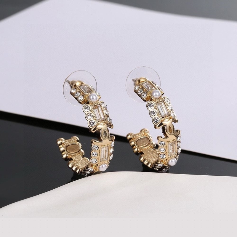 Ch*el earrings